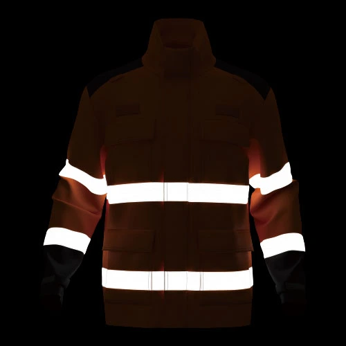flame resistant hi vis jacket